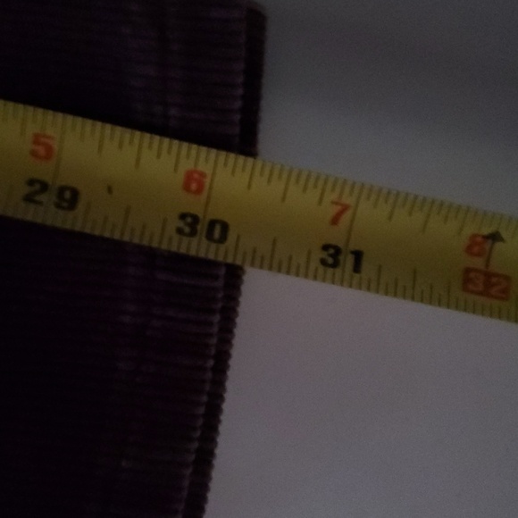 Anthropologie Pilcro Brown Cordoroy Flareleg Pants Size 24 Stretch Button Close - Picture 14 of 14